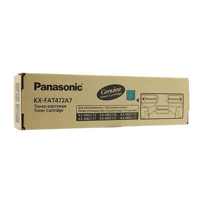 Картридж Panasonic KX-FAT472A7 (оригинал) фото 1